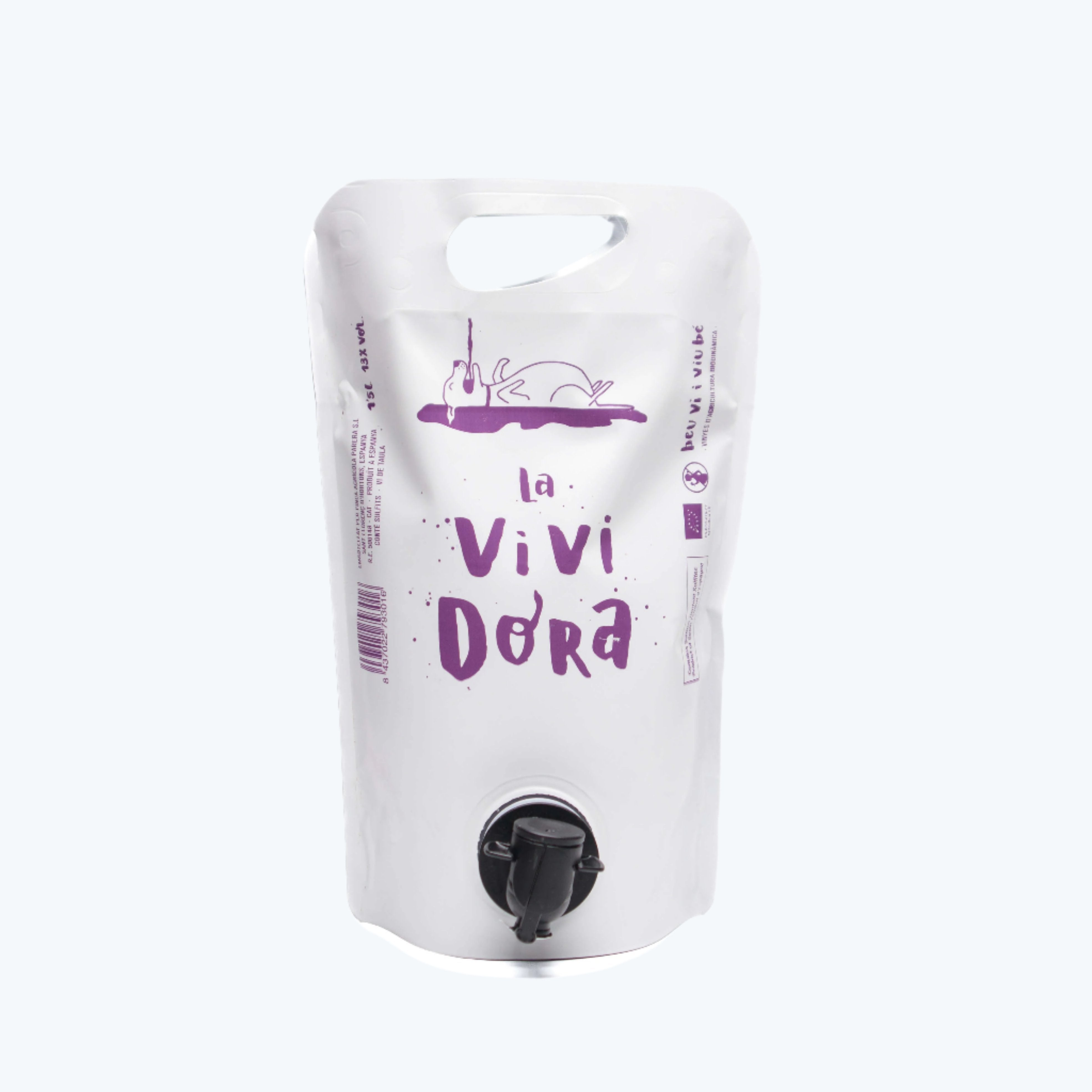 La Vivi Dora Red 1.5L – A Joyful Tribute to Nature